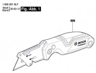 Bosch 1 600 A01 6LF --- Knife Spare Parts
